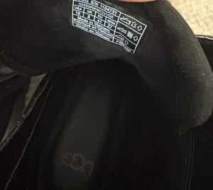 UGG Damen Schwarze Stiefeletten mit Schnürung und Schnallen – Größe 41 – Bild 5 von 5