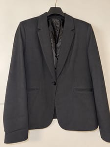 Damen Blazer Black – Größe 46 – Schwarz – Bild 2 von 3