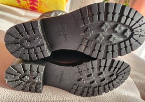Damen Schneestiefel Boots mit silbernem Steppschaft – Schwarz Graceland Gr. 36 – Bild 6 von 6