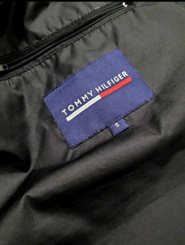 Gr S Herren/ Jungen Jacke v.Tommy Hilfiger – Blau – Bild 4 von 8