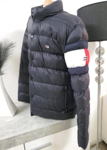Gr S Herren/ Jungen Jacke v.Tommy Hilfiger – Blau – Bild 2 von 8