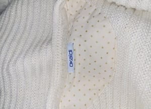 Damen Gr S Strick Pullover v.Okaidi – Creme – Bild 3 von 7