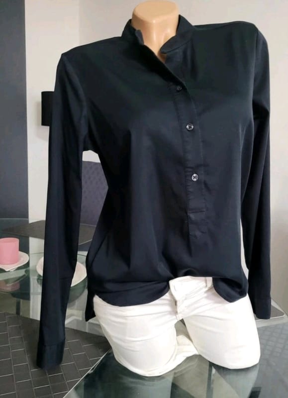 Damen Gr 36 Lawrence Grey Bluse – Schwarz/Grau – Bild 6 von 7