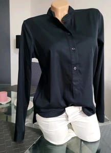 Damen Gr 36 Lawrence Grey Bluse – Schwarz/Grau – Bild 6 von 7