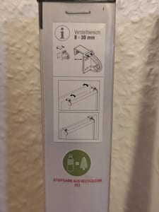 Rollo Easyfix Mosaik 60 x 150 cm inkl. Montage-Set – Bild 6 von 6