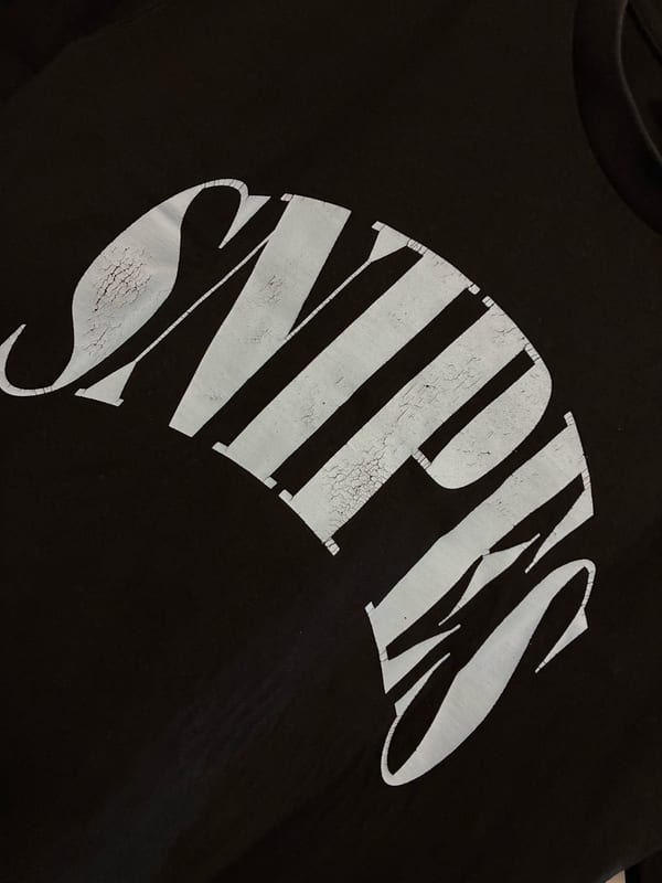 Snipes Herren Tshirt – Größe XS – Schwarz – Bild 2 von 3
