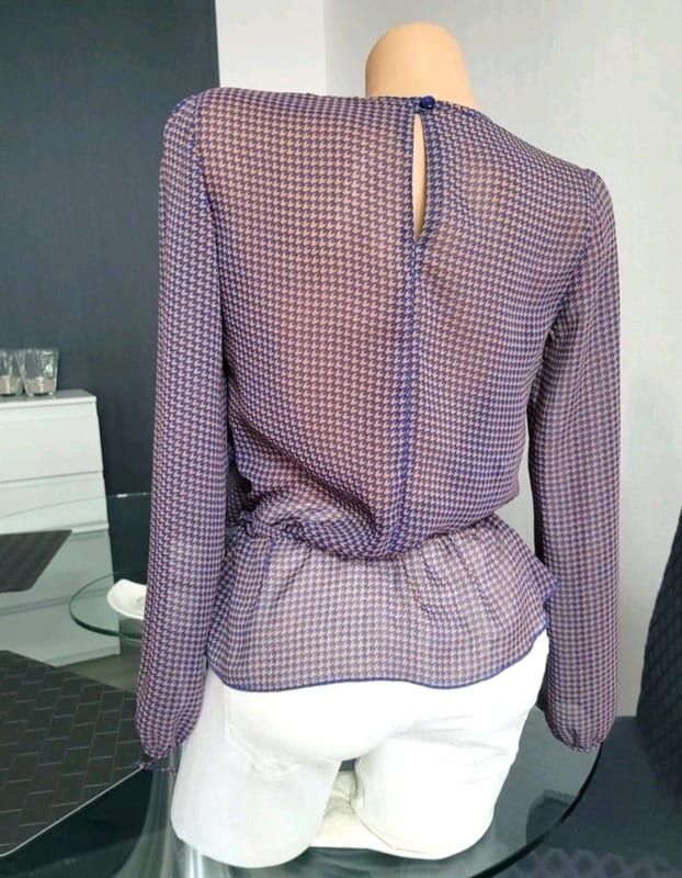 Damen Gr XS Buono Tunika – Lila – Bild 4 von 6