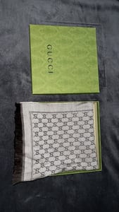 Gucci Schal Neu Damen braun