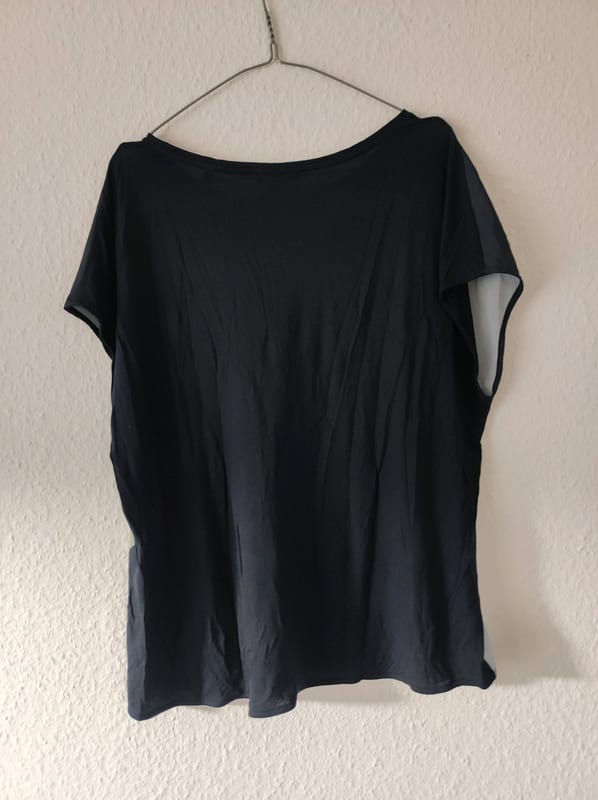 Damen Opus Shirt mit Farbblock-Print – Größe 44 – Blau – Bild 3 von 3