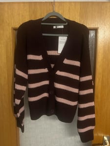 Damen Strickjacke neu – Größe 36 – Rot