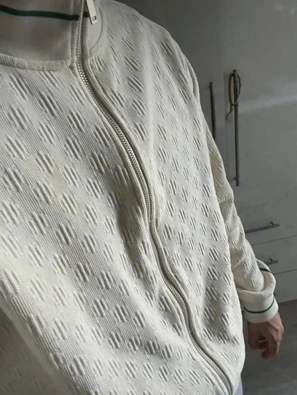 Herren Beige Joggerweste – Größe L