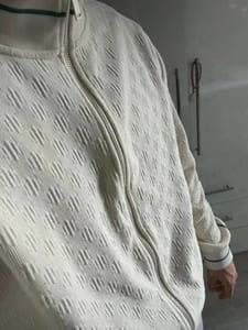 Herren Beige Joggerweste – Größe L
