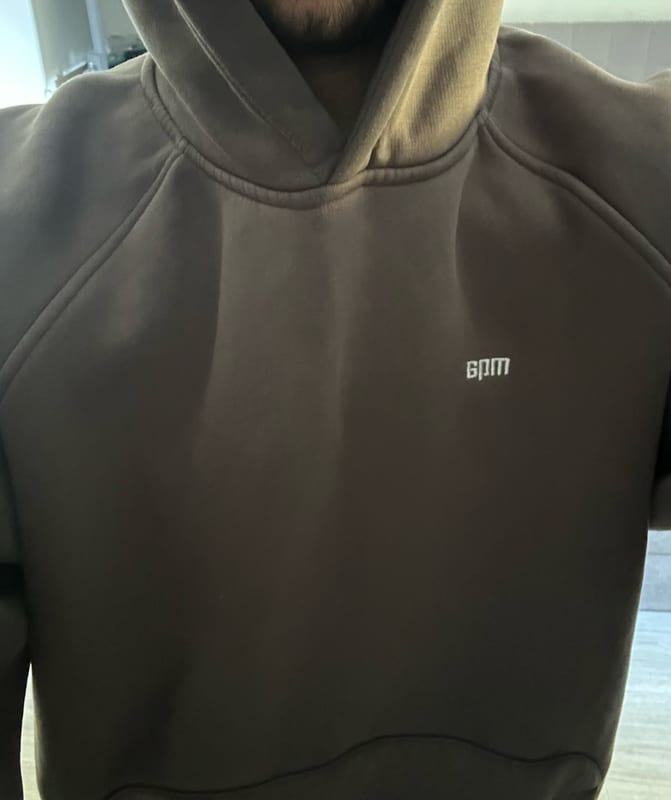 6PM Herren Hoddie – Größe L – Grau – Bild 4 von 5