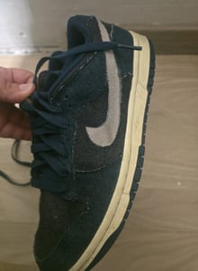 Damen Sneaker aus dunkelblauem Denim mit Wildleder-Swoosh – Low-Top – Größe 38 – Bild 2 von 8