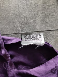 Damen 100% Seide Top Jaqueline – Größe M – Lila – Bild 3 von 5