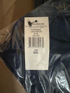 Herren Poloshirt Kurzarm Navy blau – Größe XXL – Bild 4 von 5
