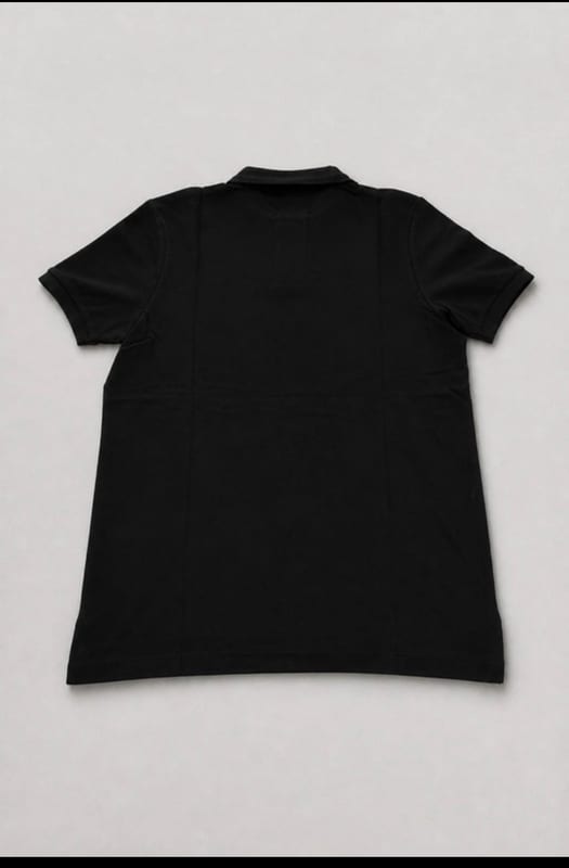 Herren Poloshirt – Schwarz, kurzarm – Bild 2 von 4