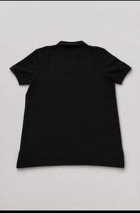 Herren Poloshirt – Schwarz, kurzarm – Bild 2 von 4