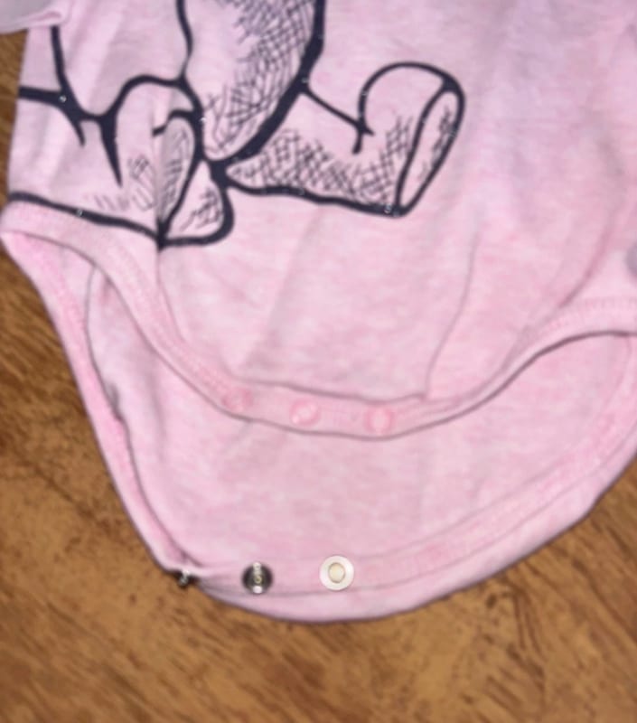 Baby Winnie Pooh Langarmbody – Größe 86/92 – Rosa – Bild 2 von 3