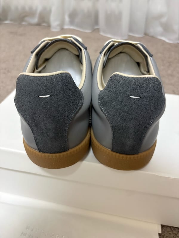 Dunkelgraue Herrenschuhe – Größe 42 – Bild 4 von 6
