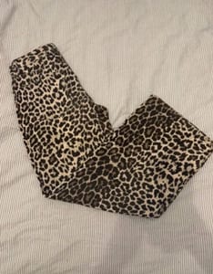 Damen Jeans Hose Leoparden Look – Größe 36 – Braun/Schwarz/Beige – Bild 2 von 3