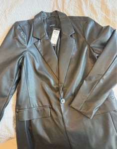 Damen Blazer Neu mit Etikett – Größe 38 – Schwarz – Bild 2 von 5