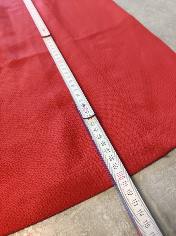 Damen Rotes Kleid mit kurzen Ärmeln – Größe 42 – Bild 6 von 6