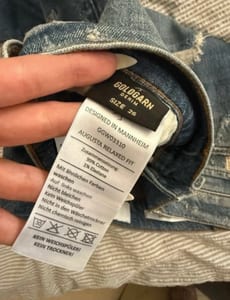 Goldgarn Damen Jeans – Größe S – Blau – Bild 5 von 7
