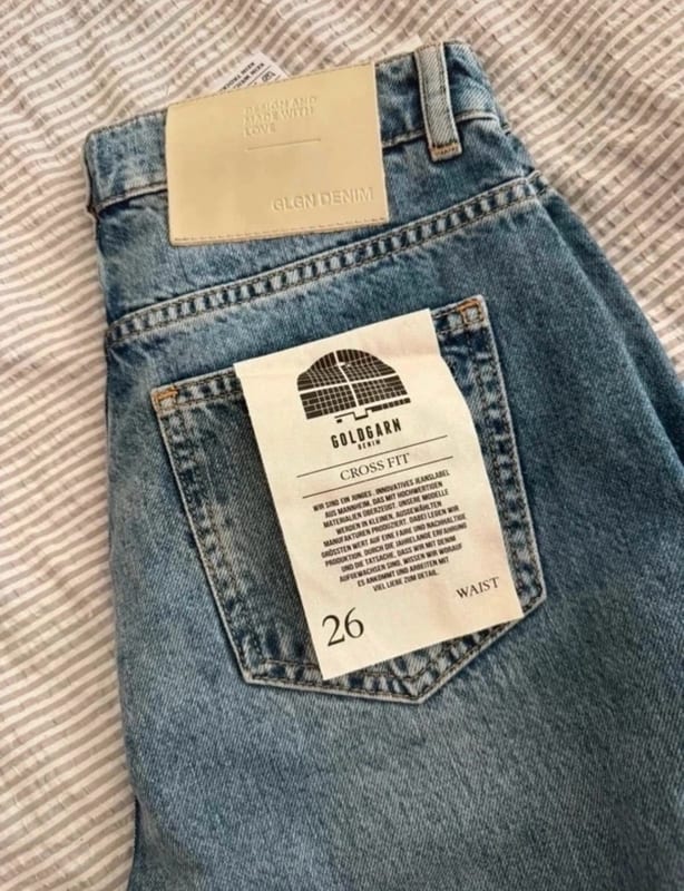 Goldgarn Damen Jeans neu mit Etikett – Größe S – Blau – Bild 4 von 9