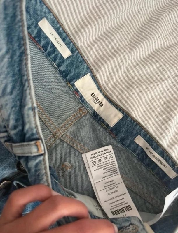 Goldgarn Damen Jeans neu mit Etikett – Größe S – Blau – Bild 8 von 9