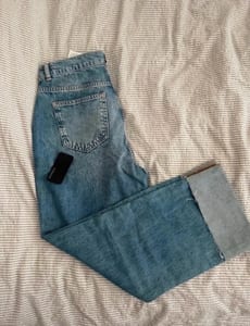 Goldgarn Damen Jeans neu mit Etikett – Größe S – Blau