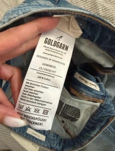 Goldgarn Damen Jeans neu mit Etikett – Größe S – Blau – Bild 9 von 9