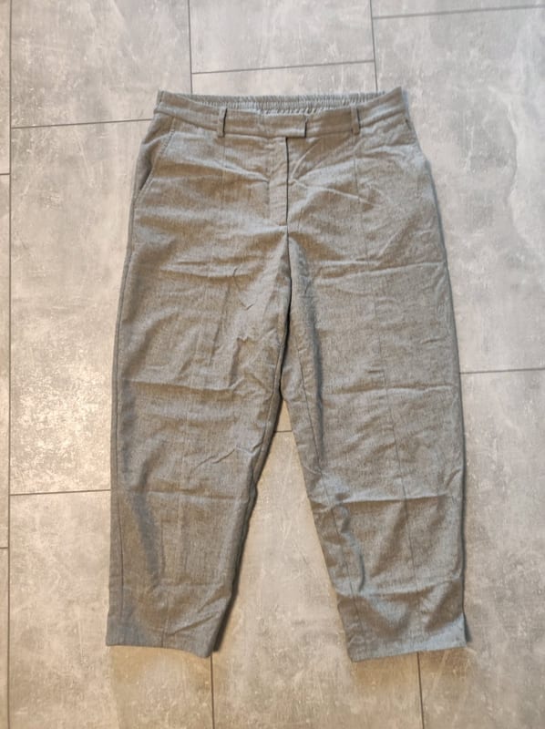Hugo Boss Damen Graue Hose mit elastischem Bund – Größe 42 – Bild 5 von 5