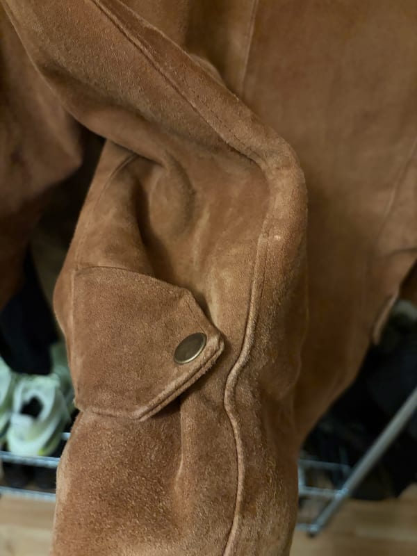 Damen Lederjacke braun in S – Größe 36 – Bild 4 von 5
