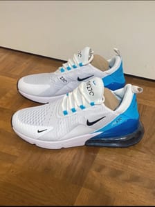 nike Herren 270 Airmax Blau weiß 45 Neu Schuhe – Größe 45