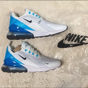 nike Herren 270 Airmax Blau weiß 45 Neu Schuhe – Größe 45 – Bild 3 von 3