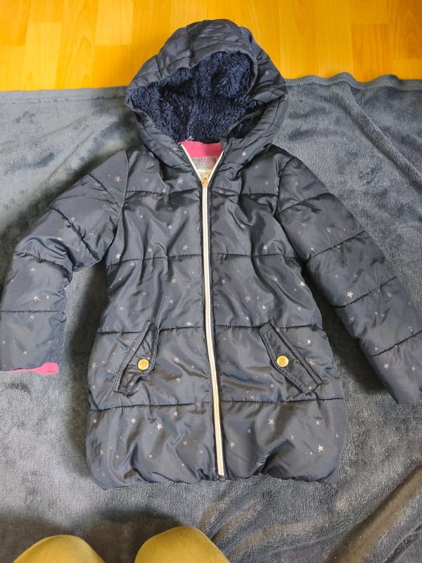 Winterjacke Mädchen – Größe 98 – Blau