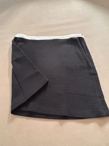 Damen Tweedrock schwarz von Mango – Größe S – Schwarz/Beige – Bild 6 von 12
