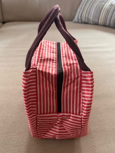 Damen Süße Hundehandtasche Doggie Bag – Rot – Bild 5 von 10