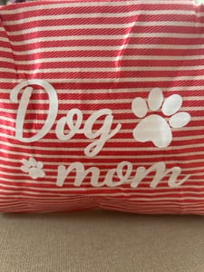 Damen Süße Hundehandtasche Doggie Bag – Rot – Bild 8 von 10