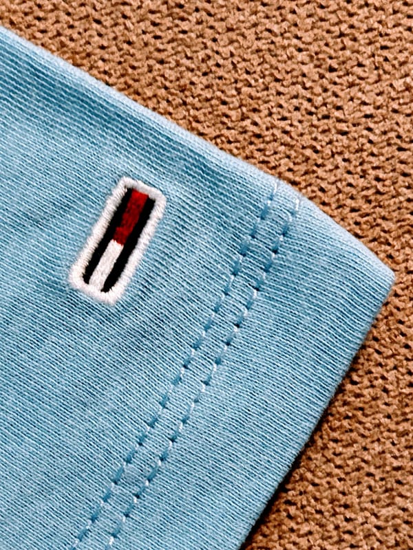 TShirt Oberteil babyblau Tommy Hilfiger – Größe S – Bild 5 von 8