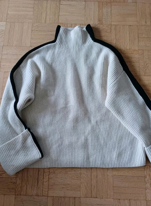 Damen H&M Pullover Turtelneck – Größe S – Creme – Bild 3 von 11