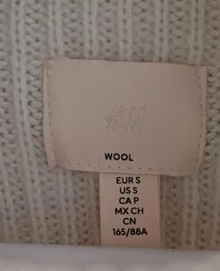 Damen H&M Pullover Turtelneck – Größe S – Creme – Bild 4 von 11