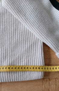 Damen H&M Pullover Turtelneck – Größe S – Creme – Bild 10 von 11