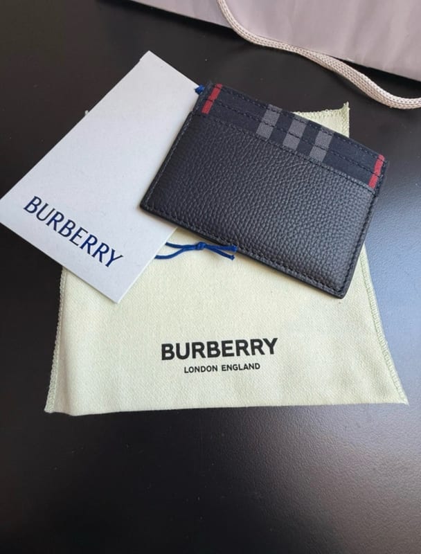 Herren Burberry Portmonee – Blau – Bild 3 von 5