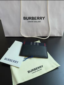 Herren Burberry Portmonee – Blau