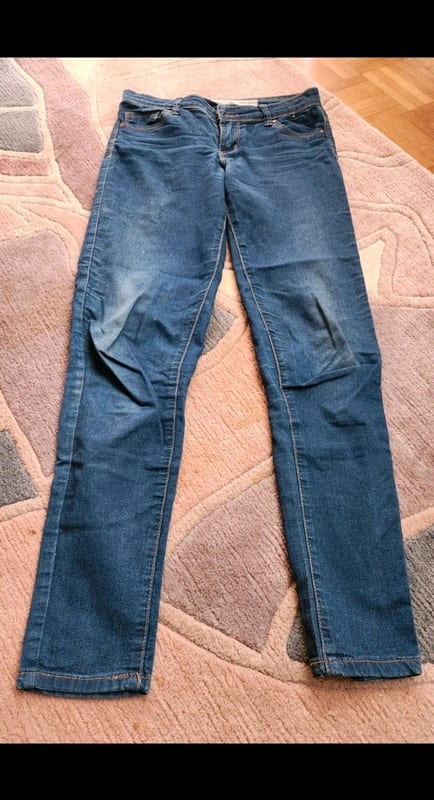 Blaue Damen-Jeans, Skinny-Schnitt Gr. 36 stretch bequem – Bild 2 von 5