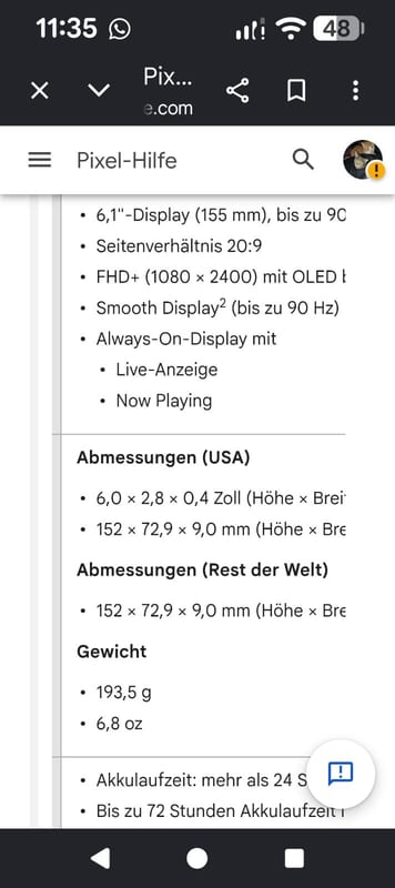 Google Pixel 7a – Bild 6 von 6
