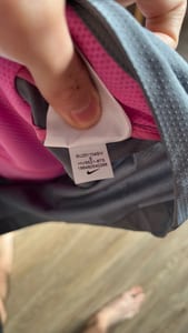 Herren Nike Miller Windrunner Jacke Pink/Grau-Größe S – Rosa/Grau – Bild 7 von 7