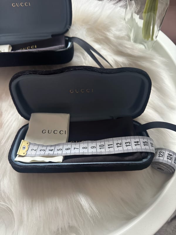 Gucci Brillen Etui schwarz samt – Bild 3 von 10